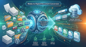 media to digital document conversion